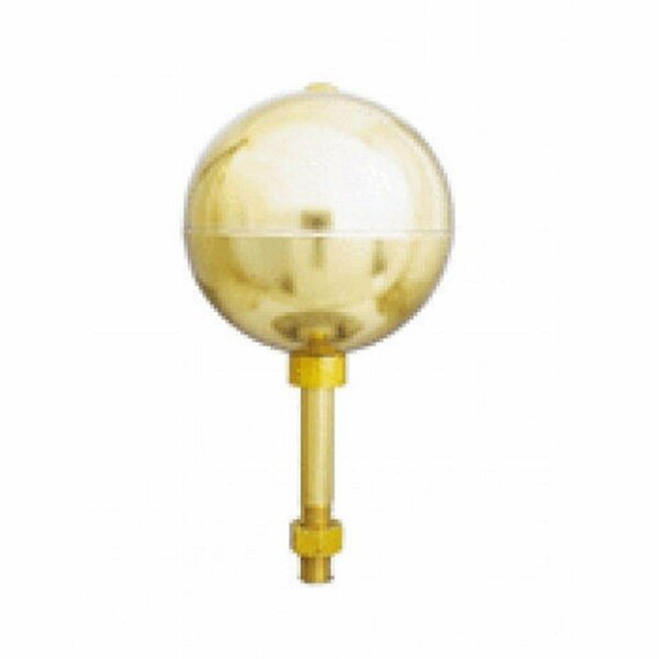 Ss Collectibles 6 in. Gold Anodized Aluminum Ball SS2755436